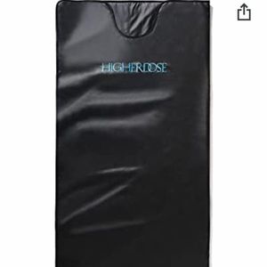 HigherDOSE Black Sauna Blanket - Used + Cleaned
